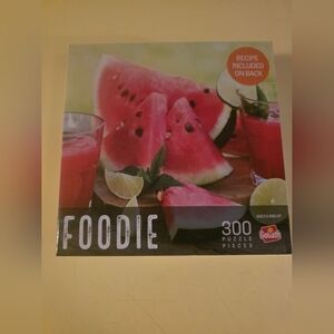 Foodie Puzzles Watermelon Smoothie 300-piece Puzzle Size 19.5" x 14.25